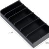 Bamboo Kitchen Towel and Food-Storage Organizer Black Finish - Image 8