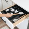 Bamboo Tea Bags & Coffee Pods Drawer Organizer Black Finish - Image 7