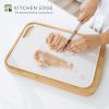 Bamboo Cutting Board with Nesting Rice Fiber Chopping Board (17 x 12.5 in) - Image 2