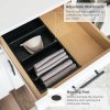Bamboo Kitchen Towel and Food-Storage Organizer Black Finish - Image 6