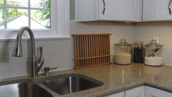 Bamboo Over the Sink Dish Drying Rack - Image 8