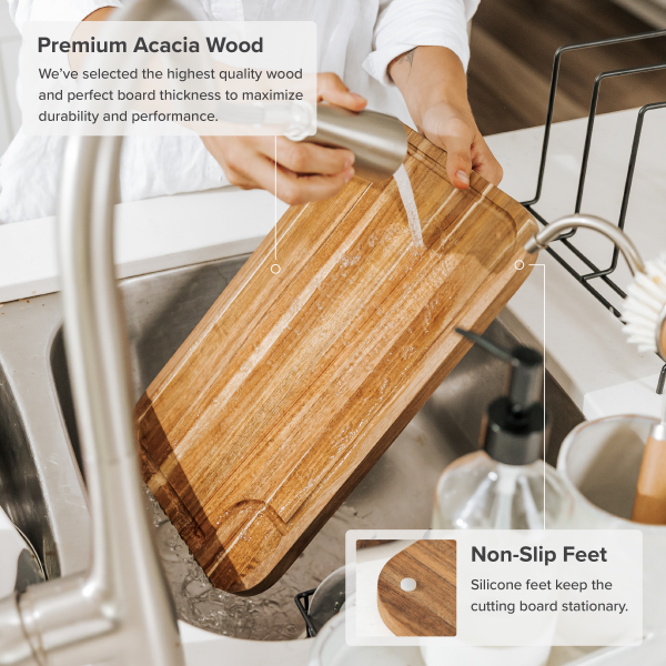 Acacia Cutting Board Set - Image 5