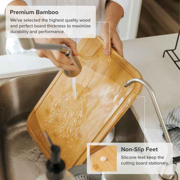 Bamboo Cutting Board Set - Image 6