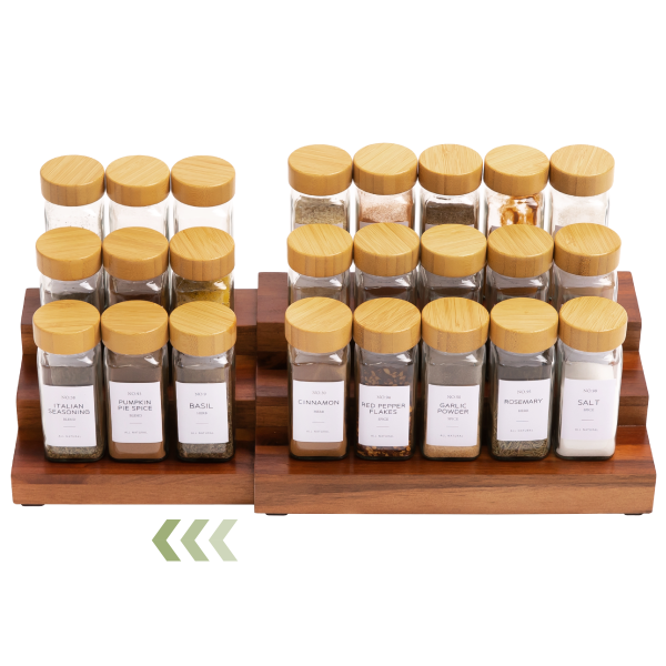 3 Tier Spice Shelf - Acacia