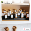3 Tier Spice Shelf - Black Bamboo - Image 2