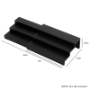 3 Tier Spice Shelf - Black Bamboo - Image 7
