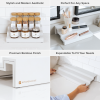 3 Tier Spice Shelf - White Bamboo - Image 3