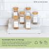 3 Tier Spice Shelf - White Bamboo - Image 4