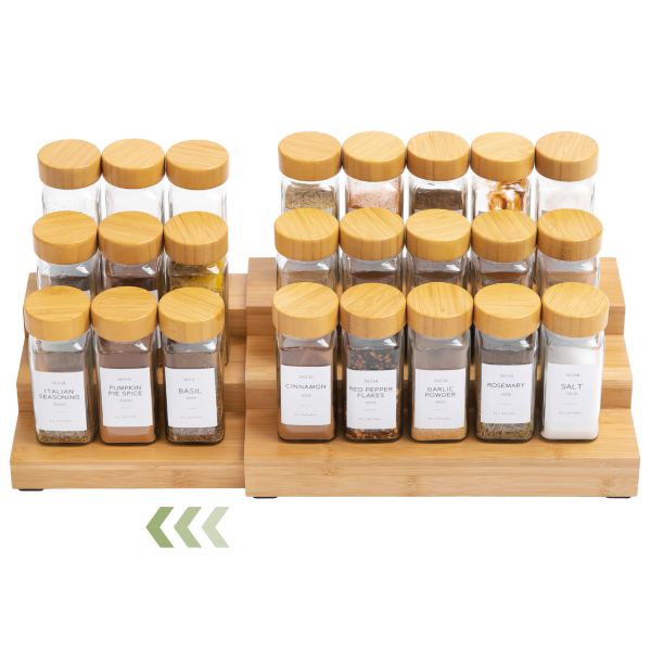 3 Tier Spice Shelf - Bamboo