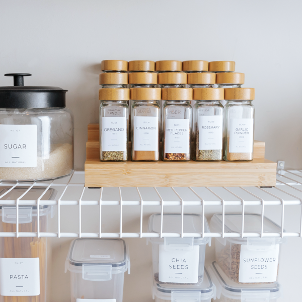 3 Tier Spice Shelf - Bamboo - Image 8