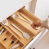 Bamboo Utensils & Junk Drawer Organizer (Expands 18.5-33in) - Image 7