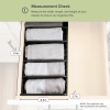 Bamboo Kitchen Towel and Food-Storage Organizer Black Finish - Image 4